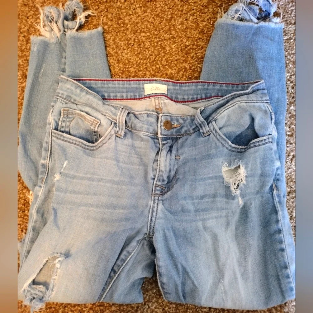 Cello Ripped Blue Jeans - Picture 1 of 4